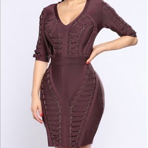 Plum Bandage Dress